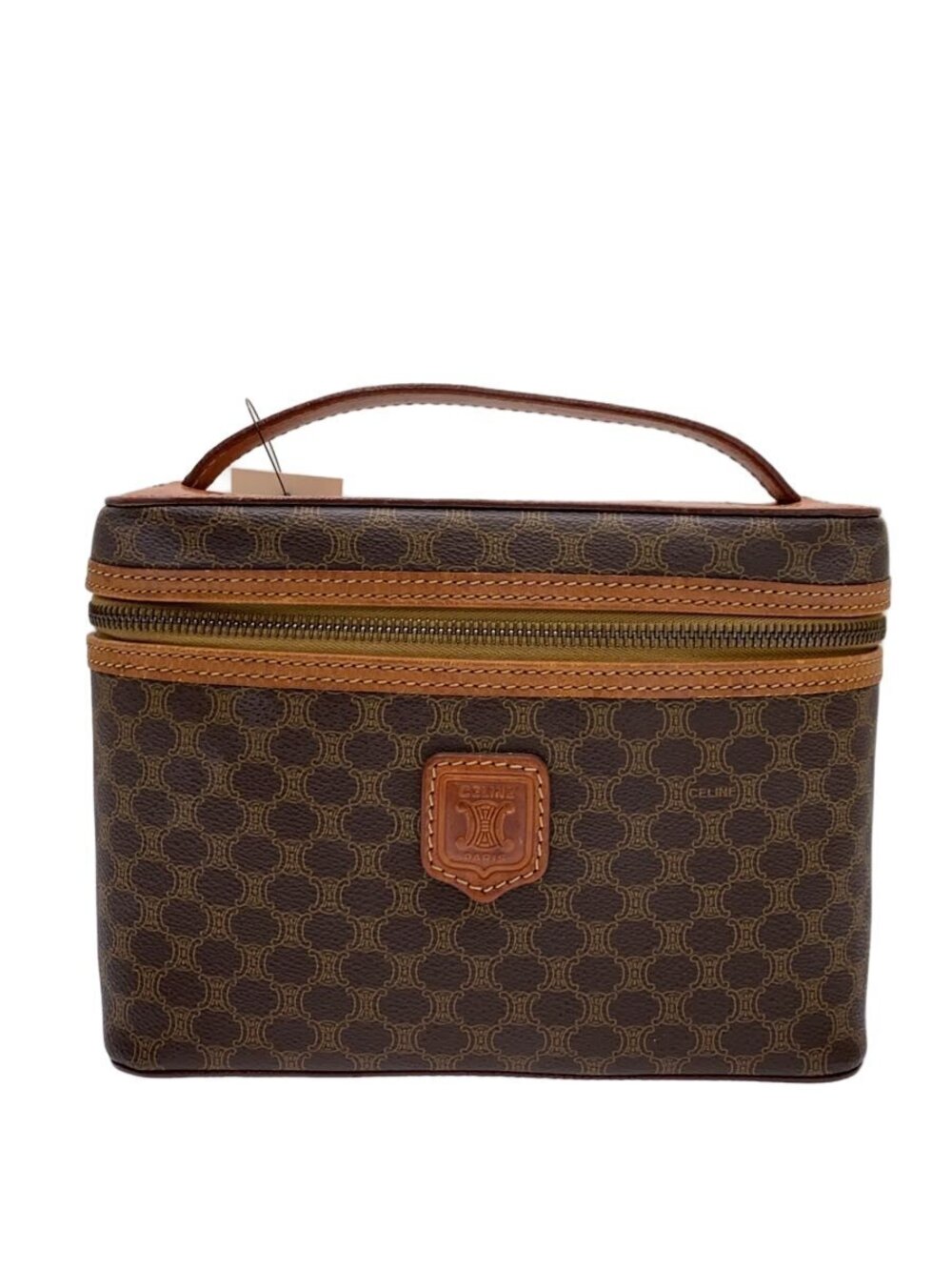 Celine Macadam Vanity Bag All Over Brown